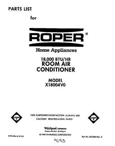 Front cover