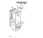 Roper RS22ARXXW00 refrigerator liner diagram