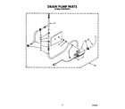 Whirlpool JT051CAE1611 drain pump diagram