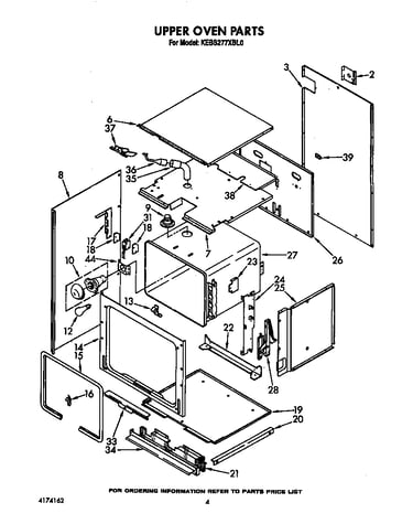 Upper oven