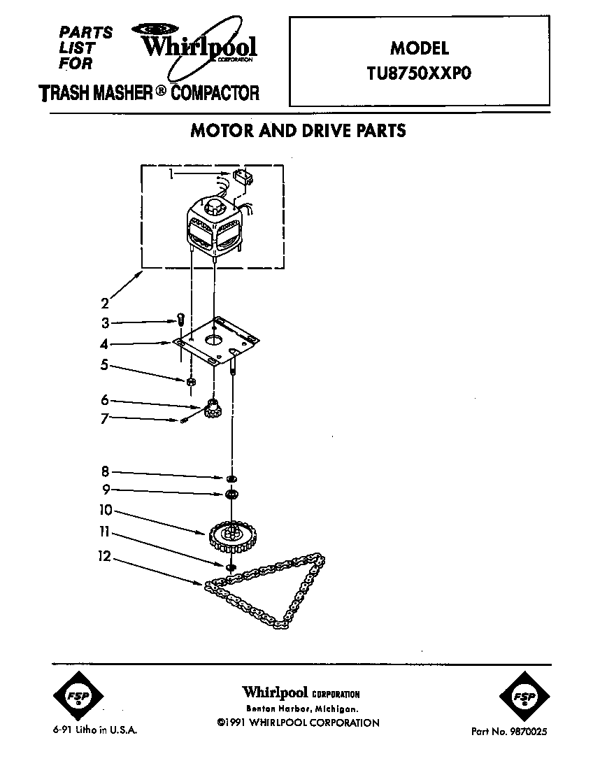 Motor and drive
