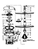 Motor, heater and spray arm