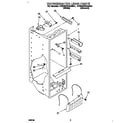 Whirlpool 4YED27DQAW01 refrigerator liner diagram