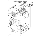 Whirlpool 4YED27DQAW01 icemaker diagram
