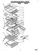 Refrigerator shelf