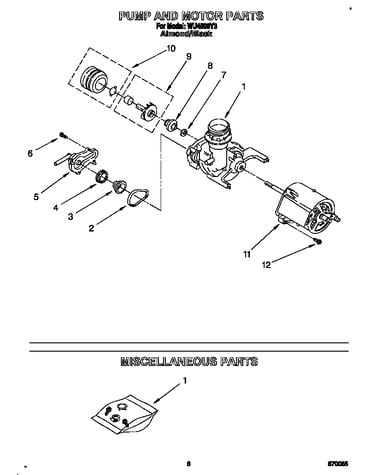 Pump and motor