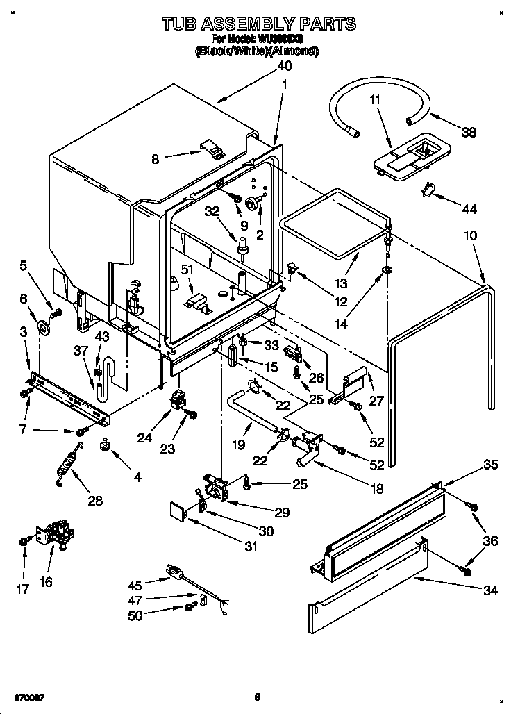 TUB ASSEMBLY