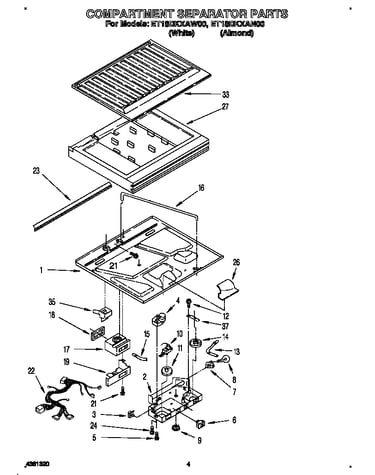 Compartment separator