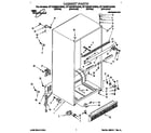 Whirlpool ET18NMXAW00 cabinet diagram