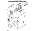 Whirlpool ET18NMXAW00 icemaker diagram