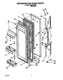 Refrigerator door