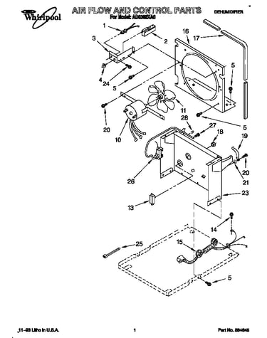 Air flow and control parts