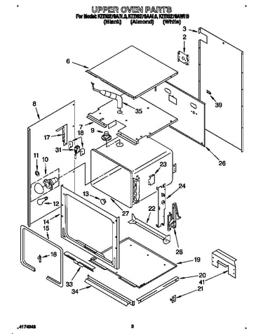 Upper oven