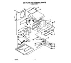 Whirlpool CA10WR41 air flow and control diagram