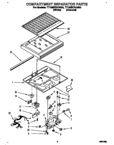 Compartment separator