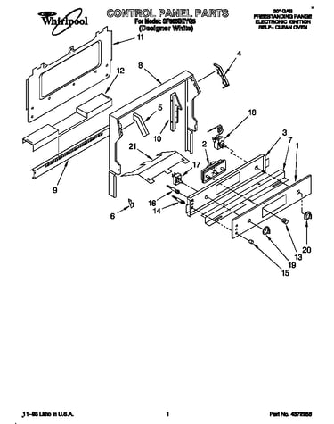 Control panel