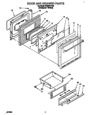 Door and drawer