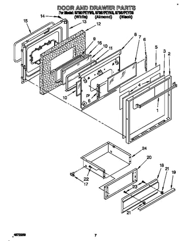 Door and drawer