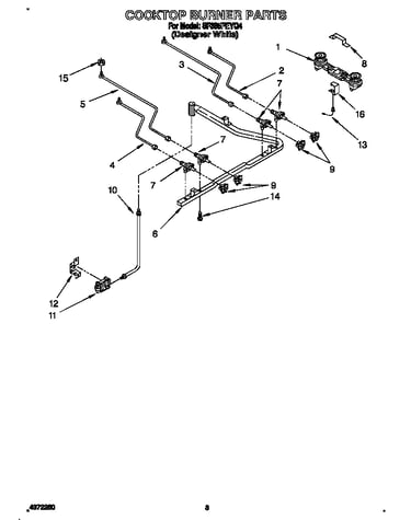 Cooktop burner