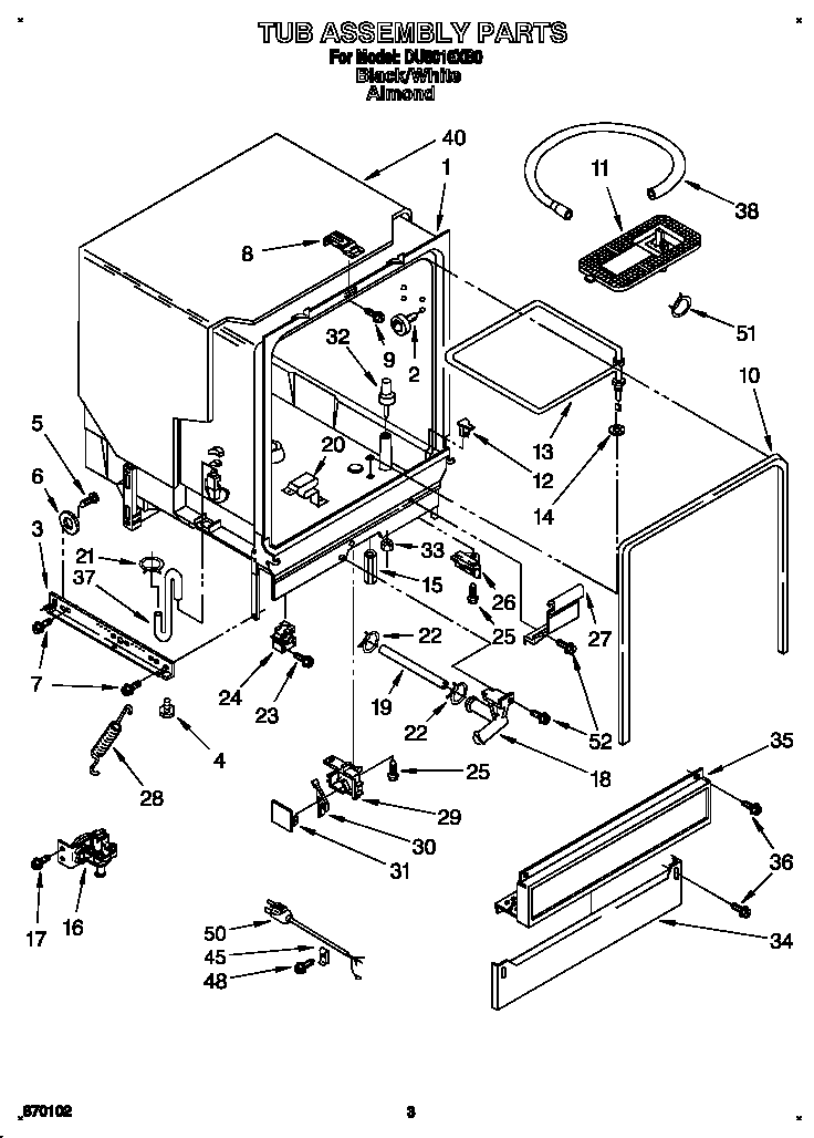 Tub assembly