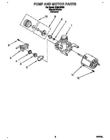 Pump and motor