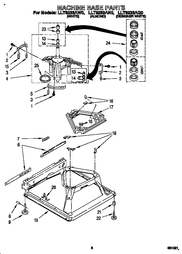 Machine base
