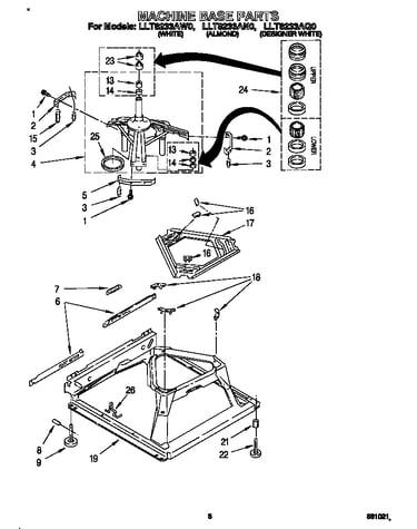 Machine base