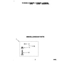 Whirlpool LLV7233AW0 miscellaneous diagram