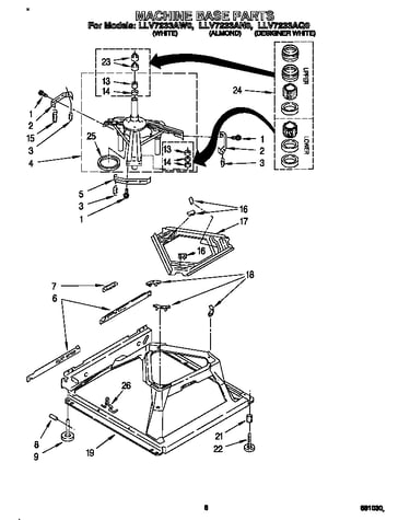 Machine base