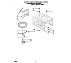 Whirlpool RM770PXAB1 cavity and turntable diagram