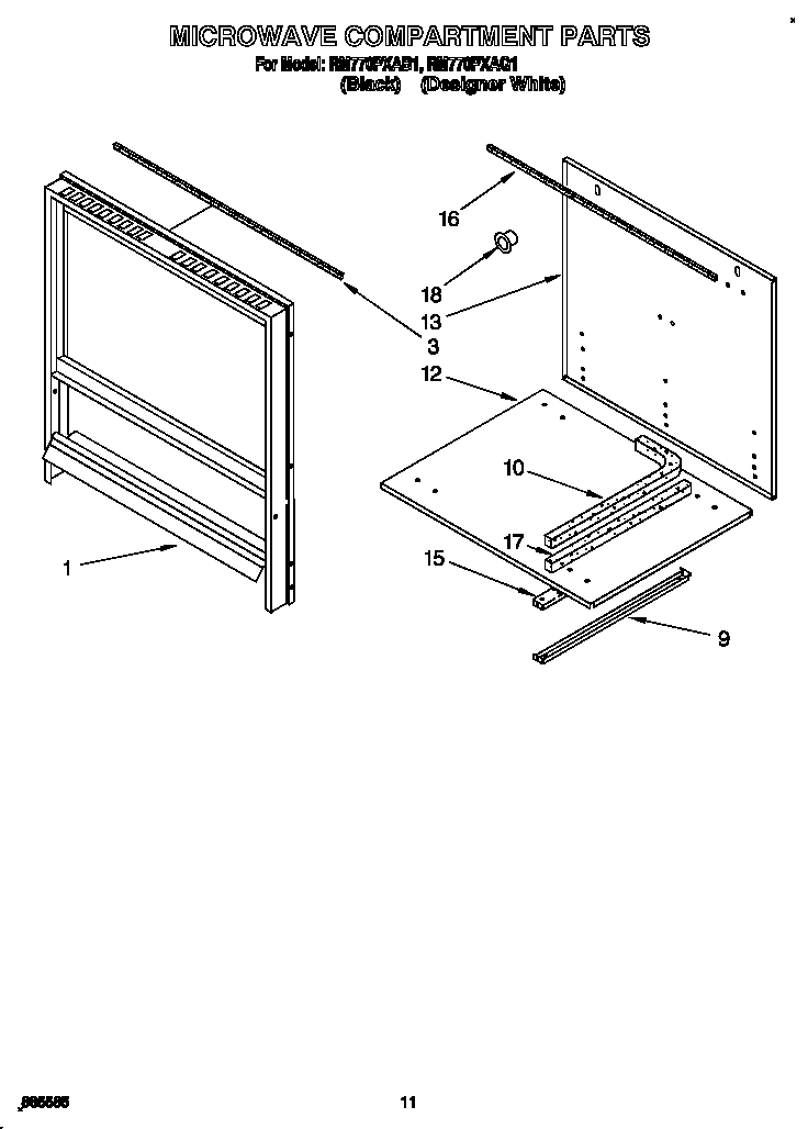 Microwave compartment