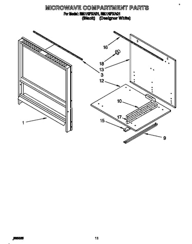 Microwave compartment