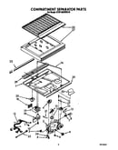 Compartment separator