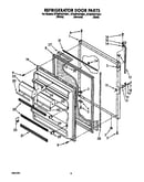 Refrigerator door