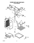 Lower unit and tube