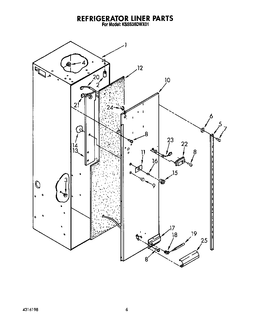 REFRIGERATOR LINER