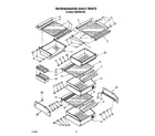 KitchenAid KSRF36DTX02 refrigerator shelf diagram