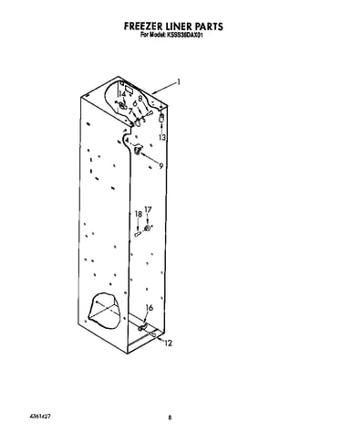 Freezer liner