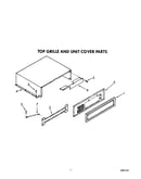 Top grille and unit cover