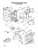 Dispenser and front