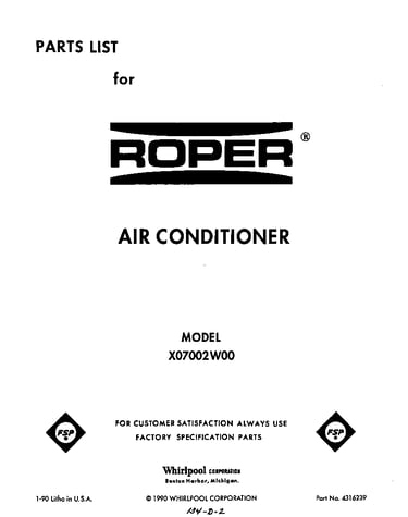 Front cover