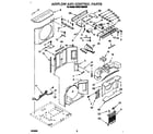Whirlpool BHAC1230AS0 airflow and control diagram