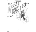 Whirlpool BHAC1230AS0 cabinet diagram