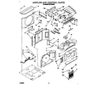 Whirlpool ACE124XA0 airflow and control diagram