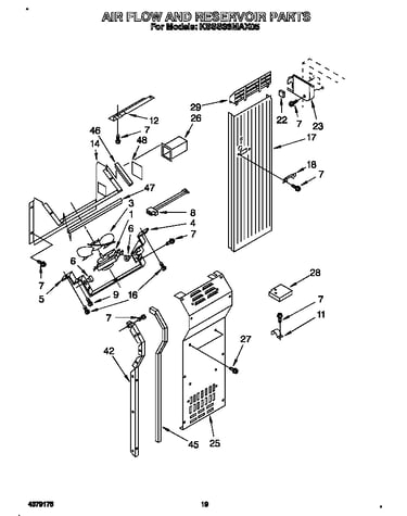 Air flow and reservoir