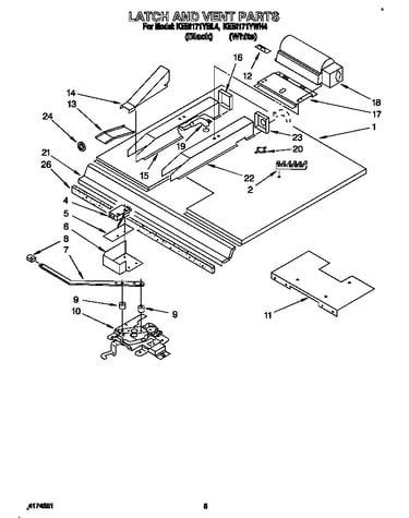 Latch and vent