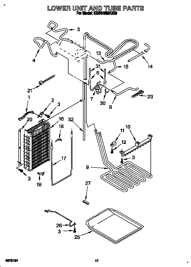 LOWER UNIT AND TUBE