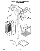 Lower unit and tube