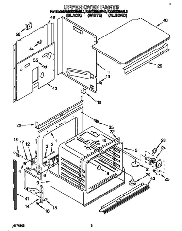 Upper oven