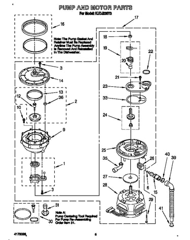 Pump and motor